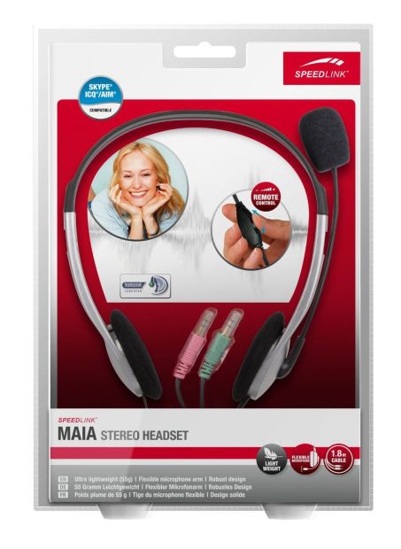 Speedlink (B-WARE) Maia Kopfhörer mit Mikrofon Speedlink (B-WARE) Maia Kopfhörer mit Mikrofon