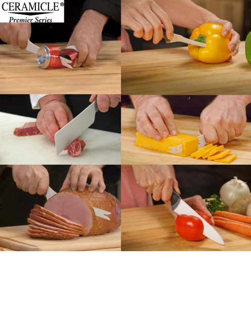 Premium Messer-Set 7-teilig Ideal für Grill Saison Edelstahl / Keramik Premium Messer-Set 7-teilig Ideal für Grill Saison Edelstahl / Keramik