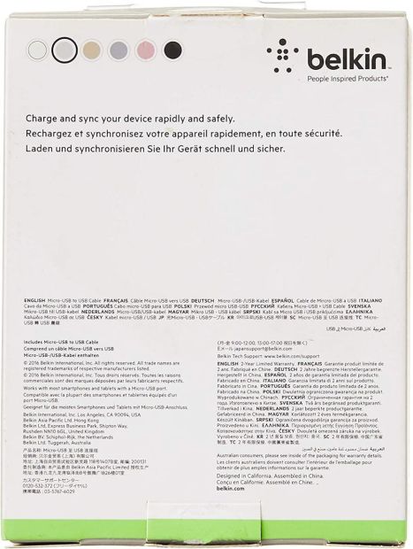 Belkin Premium USB Kabel Ladekabel Datenkabel USB A/Micro Stecker Belkin Premium USB Kabel Ladekabel Datenkabel USB A/Micro Stecker