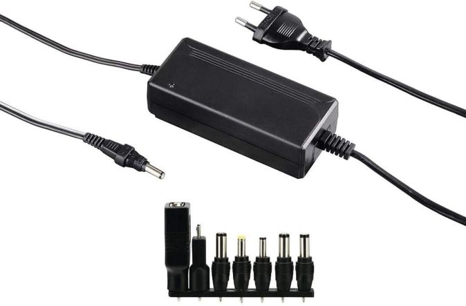 Hama Netzteil 12V Universal Regelbar Steckernetzteil Schwarz 