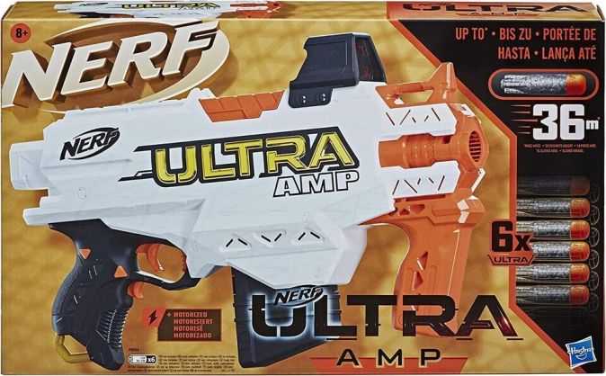 NERF Ultra Amp Motorisierter Blaster mit 6 Dart NERF Ultra Amp Motorisierter Blaster mit 6 Dart