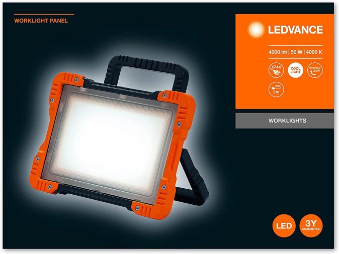 LEDVANCE LED Baustrahler Arbeitsleuchte Scheinwerfer 50W 2m Stromkabel LEDVANCE LED Baustrahler Arbeitsleuchte Scheinwerfer 50W 2m Stromkabel