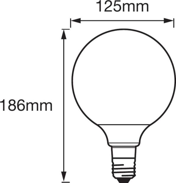 LEDVANCE Smarte LED-Lampe mit Bluetooth Technologie 50W E27 Sockel Dimmbar LEDVANCE Smarte LED-Lampe mit Bluetooth Technologie 50W E27 Sockel Dimmbar