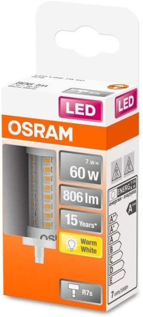 OSRAM LED Stablampe R7s Sockel Stab Röhre Lampe 60W OSRAM LED Stablampe R7s Sockel Stab Röhre Lampe 60W