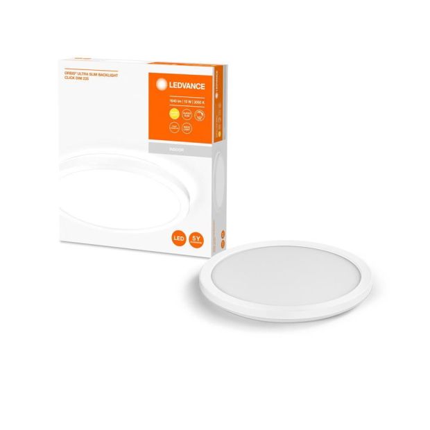Ledvance Orbis Ultra Slim Deckenleuchte Dimmbar Warmweiss 235mm