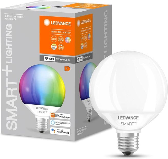 LEDVANCE RGB Smarte LED-Lampe mit Wifi E27 Sockel 100W LEDVANCE RGB Smarte LED-Lampe mit Wifi E27 Sockel 100W