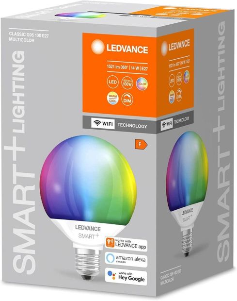 LEDVANCE RGB Smarte LED-Lampe mit Wifi E27 Sockel 100W LEDVANCE RGB Smarte LED-Lampe mit Wifi E27 Sockel 100W