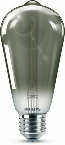 Philips E27 Vintage LED Lampe 15W Spezialform Warmweiß Licht 