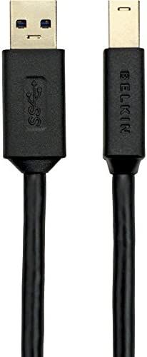 Belkin Pro USB 3.0 Kabel Datenkabel Schnell Ladekabel USB A/B Stecker 1,8 m Belkin Pro USB 3.0 Kabel Datenkabel Schnell Ladekabel USB A/B Stecker 1,8 m