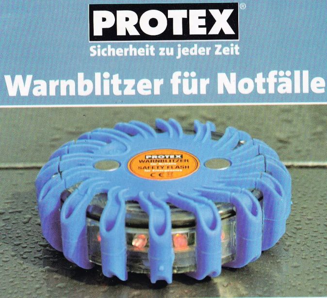 Protex Warnblitzer für Notfälle Warnleuchte LED Leuchtfeuer Protex Warnblitzer für Notfälle Warnleuchte LED Leuchtfeuer