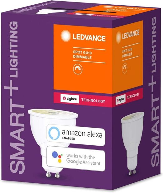 LEDVANCE Smart Einbaulechte ZigBee LED Spot GU10 Strahler Dimmbar LEDVANCE Smart Einbaulechte ZigBee LED Spot GU10 Strahler Dimmbar