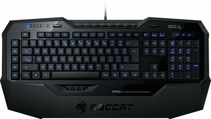 Roccat Isku Illuminated Gaming Tastatur (UK-Layout) mit Tastenbeleuchtung [B-WARE]