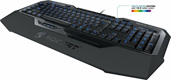 Roccat Isku FX Multicolor Gaming Tastatur Keyboard RGB USB FR LAYOUT [B-WARE]