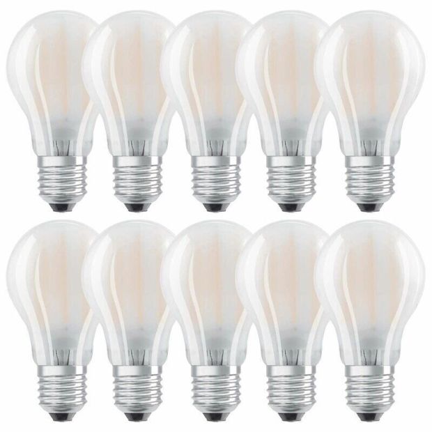 Radium E27 LED Leuchtmittel Birne 60W Glühbirne [10ER]