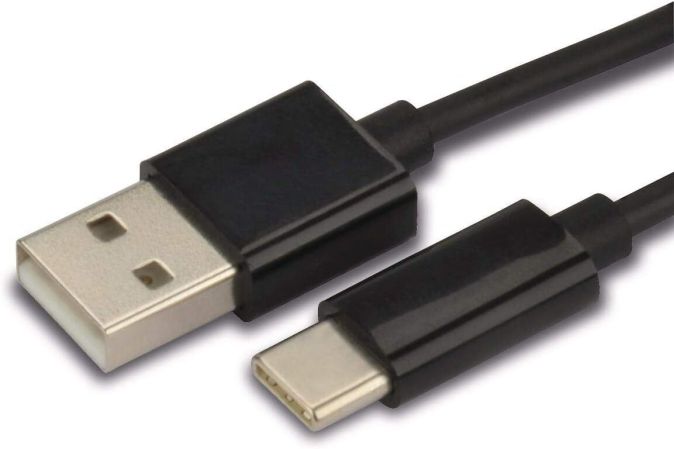 CARTREND Daten und Ladekabel Typ-C Datenübertragung 1m