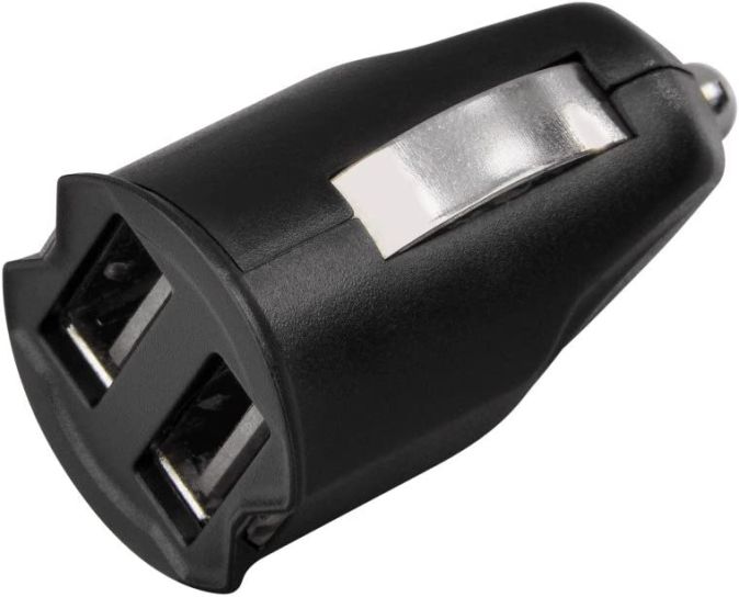 Hama KFZ Auto Ladegerät mit 2x USB Anschluss Zigarettenanzünder Schwarz