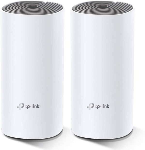 TP-Link Deco E4 Mesh WLAN Set Router Mesh System Dualband 1200 mBit/s Wi Fi 2er Set [B-WARE]