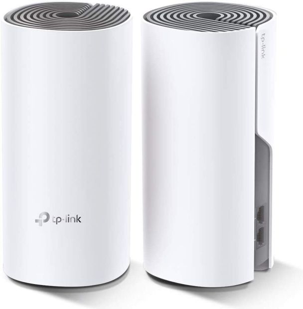 TP-Link Deco E4 Mesh WLAN Set Router Mesh System Dualband 1200 mBit/s Wi Fi 2er Set [B-WARE]