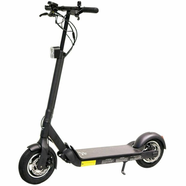 Egret Ten V3X E-Scooter 10" Elektro Scooter Roller 28 km/h Elektroroller Faltbar + Fiducia Helm Schutzhelm Skatehelm