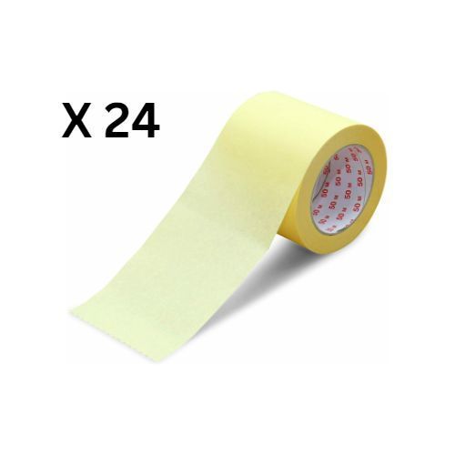 Malerkrepp Selbstklebend 38mm x 50m Flachkrepp Klebeband [24ER]