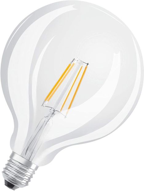 Osram E27 LED Lampe Globe125 Classic Ballform 60W Filament Warmweiß Osram E27 LED Lampe Globe125 Classic Ballform 60W Filament Warmweiß