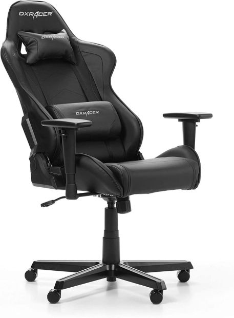 DXRacer Formula F08 Gaming Stuhl Drehstuhl 150 kg Schwarz[B-WARE]
