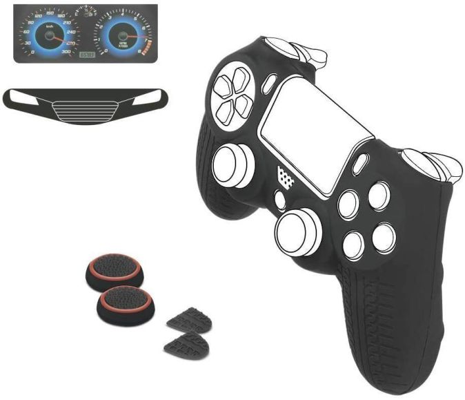 Speedlink PS4 Controller Silikonüberzug Schutzhülle Ersatzteile Zubehör Game pad [B-WARE]