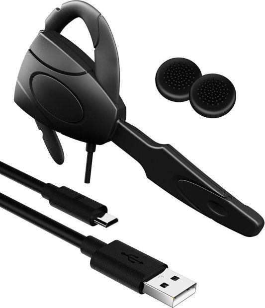 Gioteck Online Gaming Kit für PS4 Wired Headset mit Ladekabel, Griffe Kopfhörer [B-WARE]