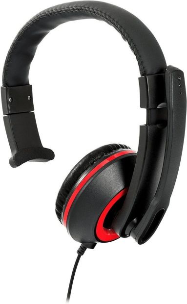 Gioteck XH50 Universell Mono Chat Wired Headset Kabelgebunden Kopfhörer Schwarz Gioteck XH50 Universell Mono Chat Wired Headset Kabelgebunden Kopfhörer Schwarz