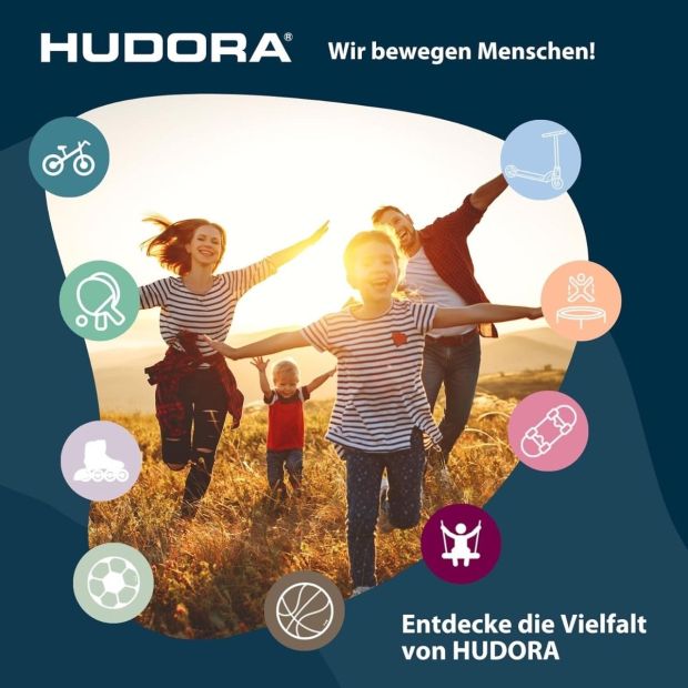 HUDORA Scooter Berry Stunt Roller Kickscooter Freestyle roller Straßenzulassung