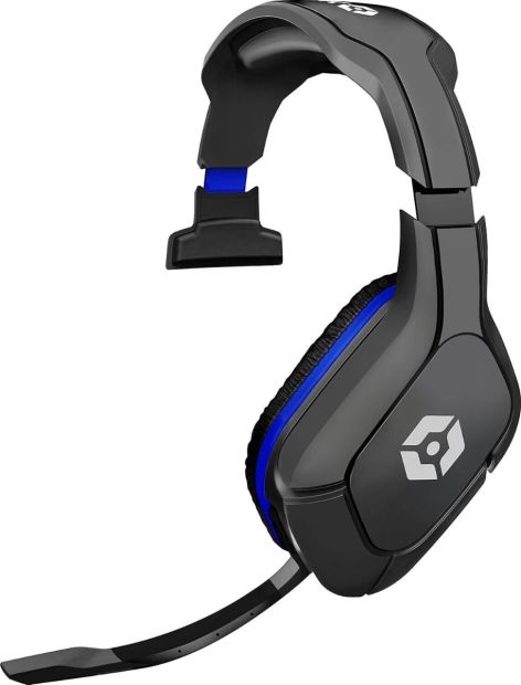 Gioteck HCC Mono Chat-Headset 3,5mm Kabelgebunden Kopfhörer für PS Schwarz [B-WARE]