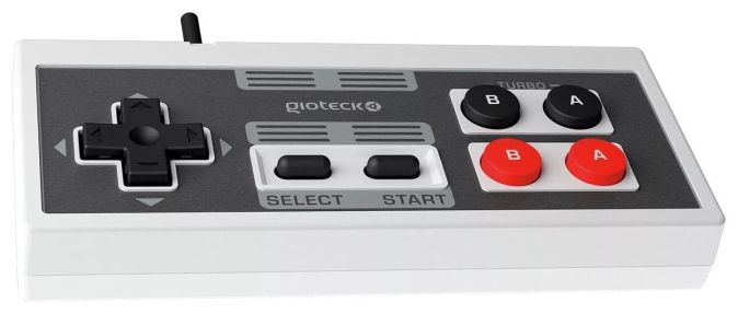 Gioteck Turbo Controller Kabelgebunden Gamepad für Nintendo Classic Mini NES Gioteck Turbo Controller Kabelgebunden Gamepad für Nintendo Classic Mini NES