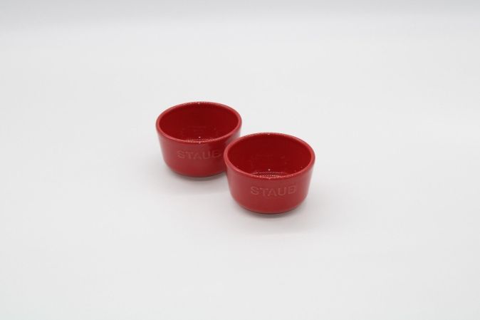 Staub Keramik Dessertschale Snackschale Auflaufform Rund Knabberschale [10ER SET]