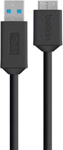 Belkin Micro B auf USB 3.0 Kabel Festplattenkabel Ladekabel Datenkabel 0,9 m Belkin Micro B auf USB 3.0 Kabel Festplattenkabel Ladekabel Datenkabel 0,9 m