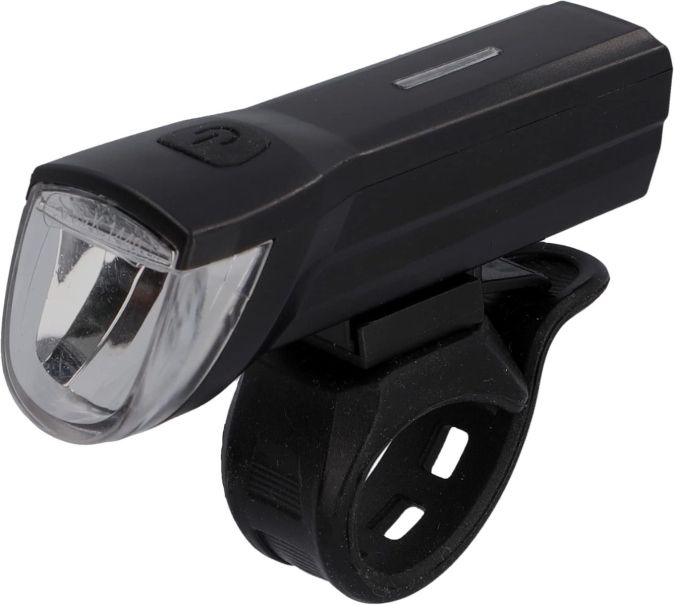 Fischer Fahrrad-Beleuchtungsset Front- und Rückleuchte IP44 Bremslicht mit Akku