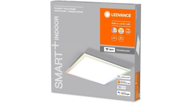 Ledvance Smart+ WiFi Panelleuchte 24W RGB 45X45cm Deckenleuchte Lampe Dimmbar
