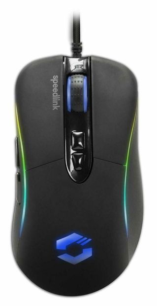 SPEEDLINK SICANOS RGB Gaming Maus USB Multicolour [B-WARE]