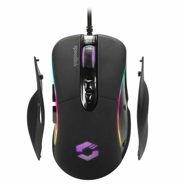 SPEEDLINK SICANOS RGB Gaming Maus USB Multicolour [B-WARE]