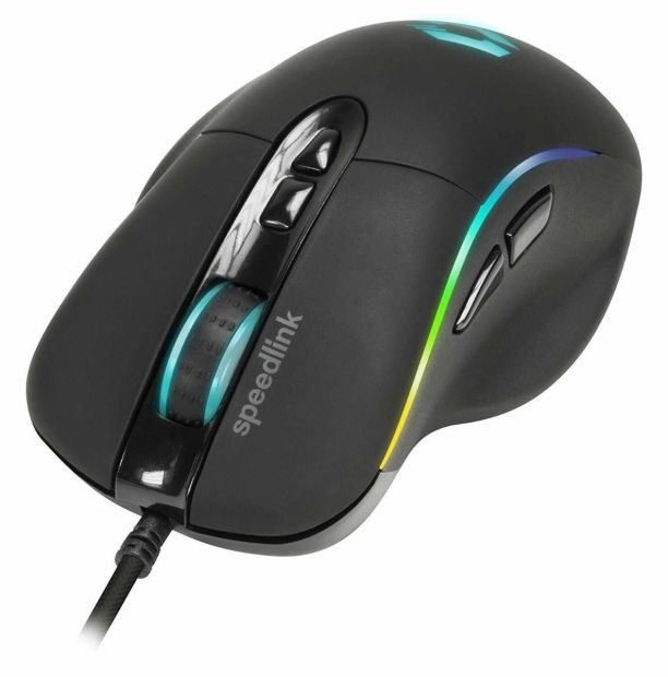 SPEEDLINK SICANOS RGB Gaming Maus USB Multicolour [B-WARE]