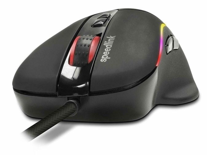SPEEDLINK SICANOS RGB Gaming Maus USB Multicolour [B-WARE]