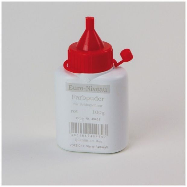 Stabila Euro Niveau Farbpuder für Schlagschnur 100g Rot [2ER]