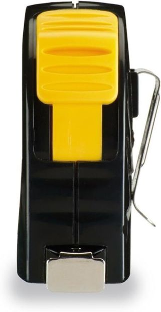 STABILA Taschenbandmaß BM20 5m Stahlband mit cm/mm-Teilung ohne LOGO [2er Pack]