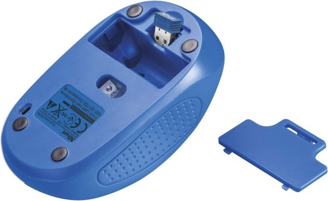 Trust Primo Kabellose Optische Maus 1600 DPI Blau [2er]