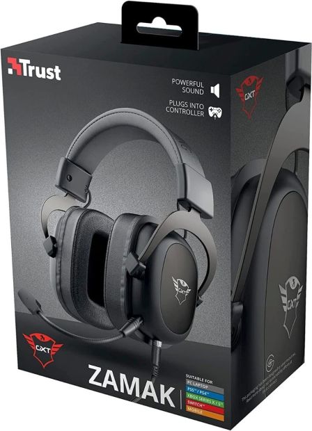 Trust Gaming Headset GXT 414 mit Mikrofon -Kopfhörer mit Einstellbarer Kopfbügel