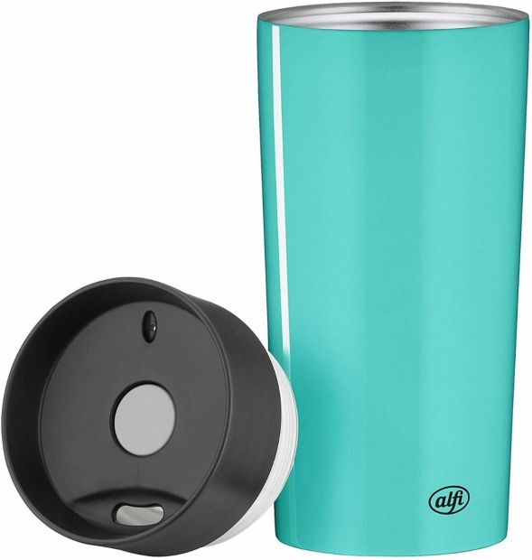  ALFI® Iso Mug+ Thermobecher Kaffee Isolierbecher Isolier Becher 350ml Edelstahl