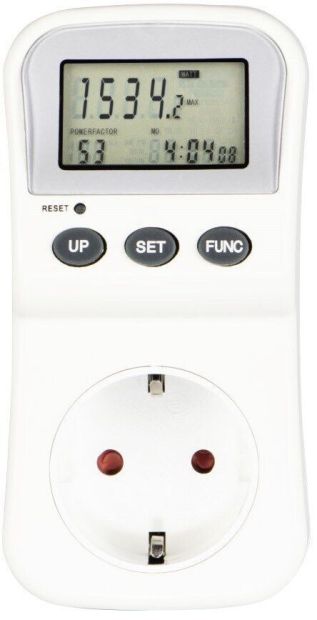 Hama® Energiekostenmessgerät Strommessgerät Stromzähler Digital Hama® Energiekostenmessgerät Strommessgerät Stromzähler Digital