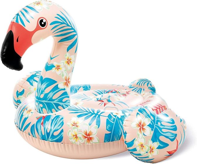Intex Luftmatratze Aufblasbarer XXL Flamingo Schwimmtier Wasserliege