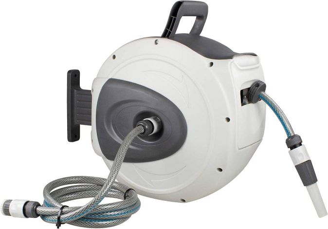 as - Schwabe Automatik Wasserschlauch Trommel mit 20 m Aufroller