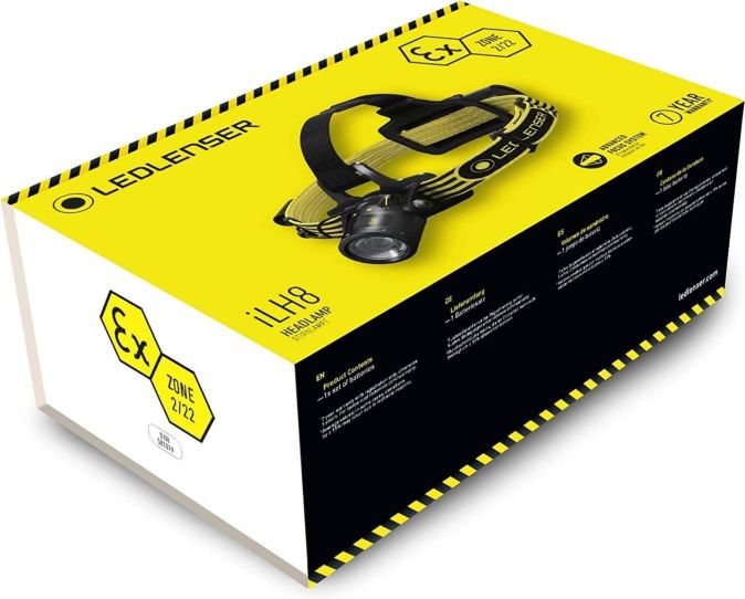 Ledlenser iLH8 LED Stirnlampe Akku Kopflampe 160m Lampe Scheinwerfer