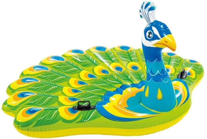 Intex Pool Luftmatratze XXL Aufblasbare Badeinsel +Griff Wasserliege Intex Pool Luftmatratze XXL Aufblasbare Badeinsel +Griff Wasserliege